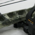 Diamond Outlaw arrow shelf, sights and arrow rest