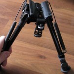 Shooters Ridge Rock Mount Bipod legs extended