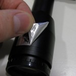 Elite Tactical 10x40 scope peeling off rainguard label