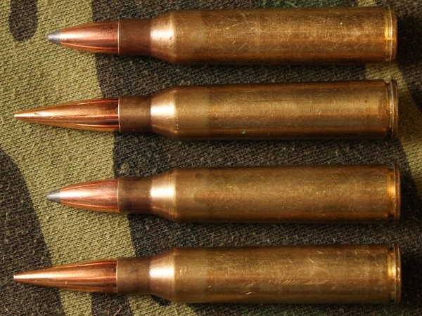 338 Lapua with 300 bergers and 250 grain GameKings