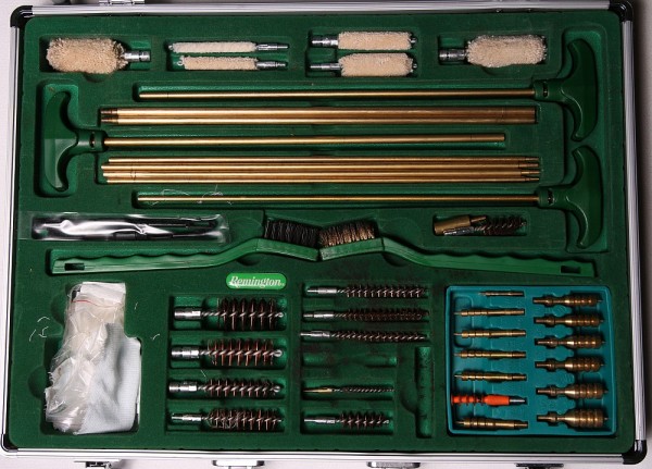 Remington Targetmaster cleaning kit top down