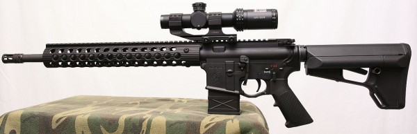 Side AR with PEPR and Bushnell 1-4x24