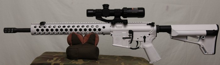 white ar15