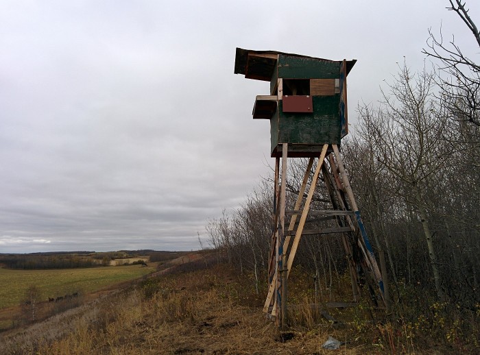 Diy Elevated Hunting Blinds The Hunting Gear Guy