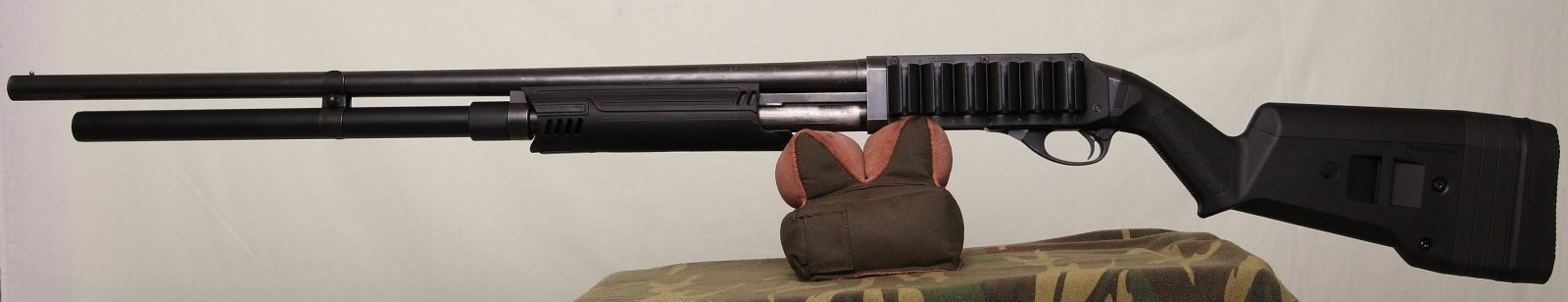 Magpul Stock on Remington 870.