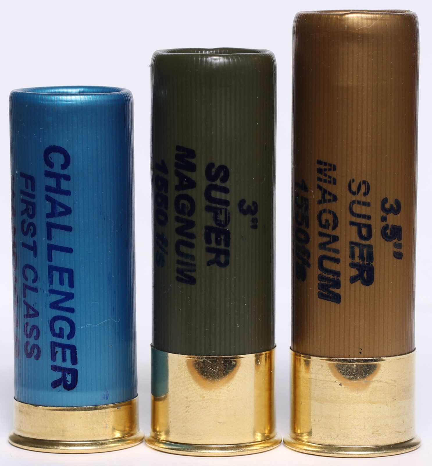 2 3/4 vs 3 inch vs 3.5 inch shotgun shells.