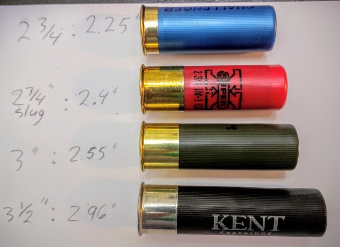 Shotgun Shell OAL