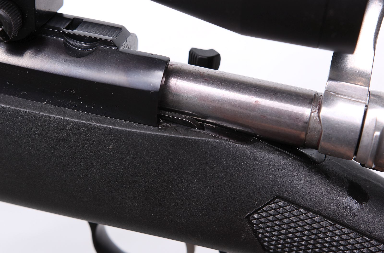 Ruger 77/44 Bolt Release Tab. 