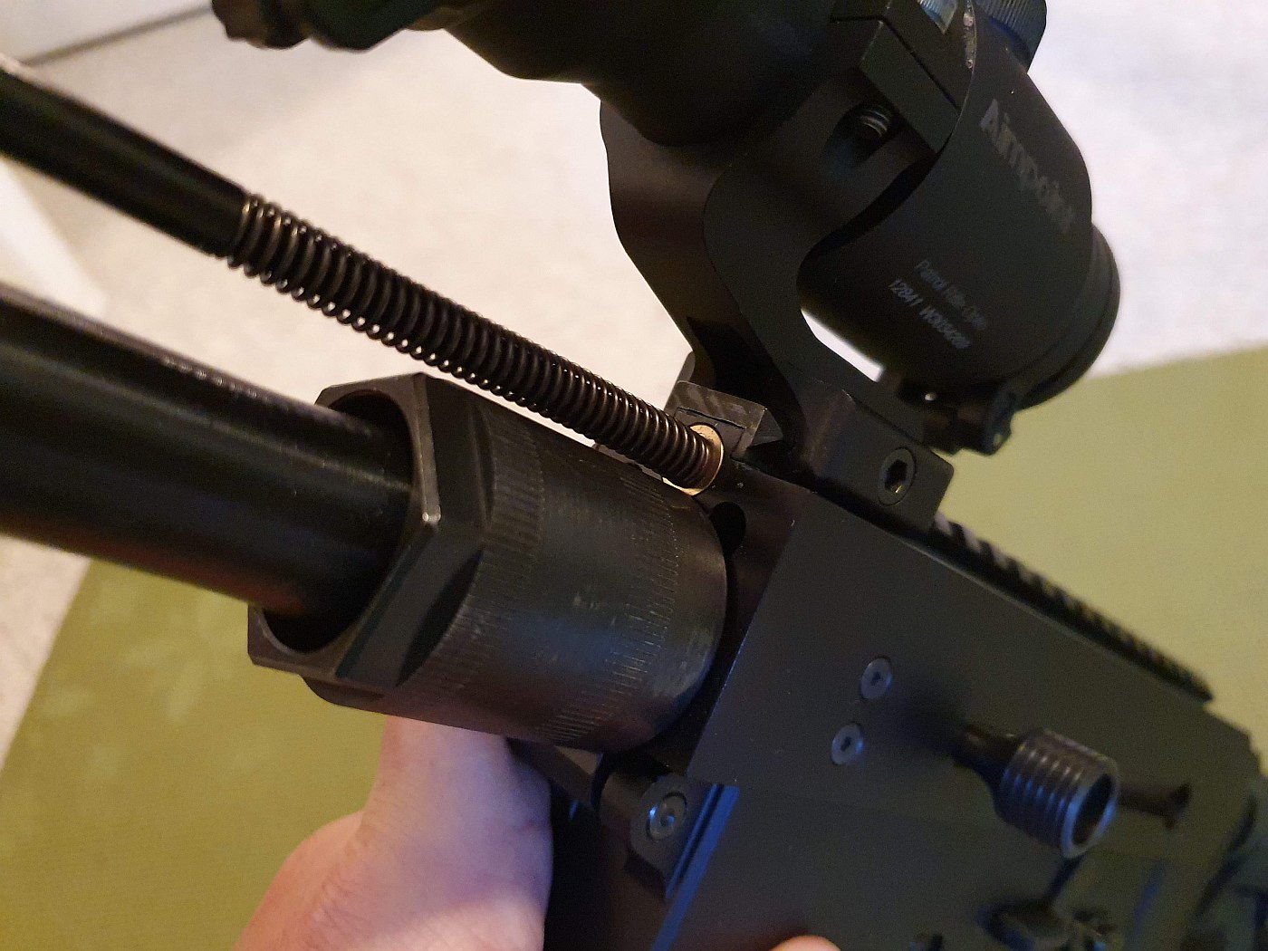 Integrated shell deflector on... 