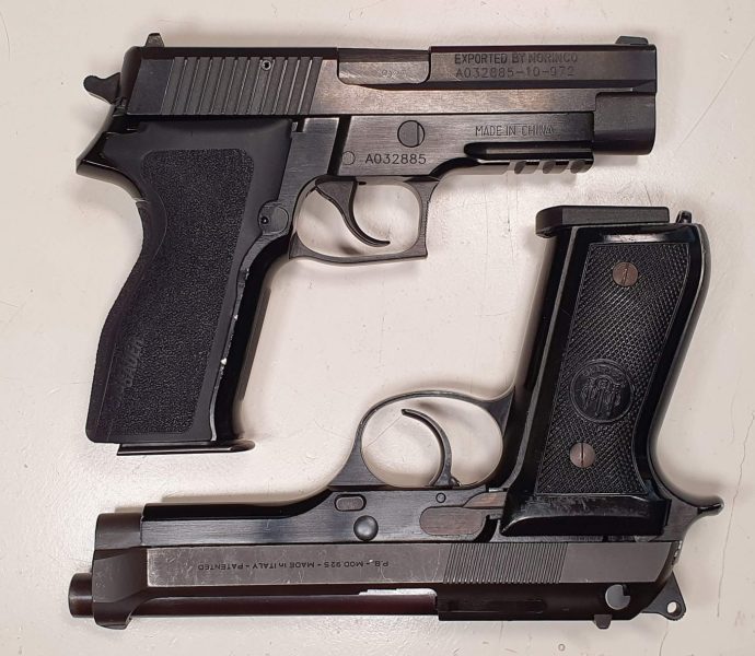 Sig P226 vs Beretta 92