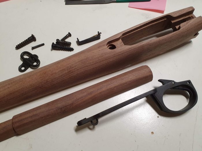 De-Sporterizing a Lee Enfield No4 MkI