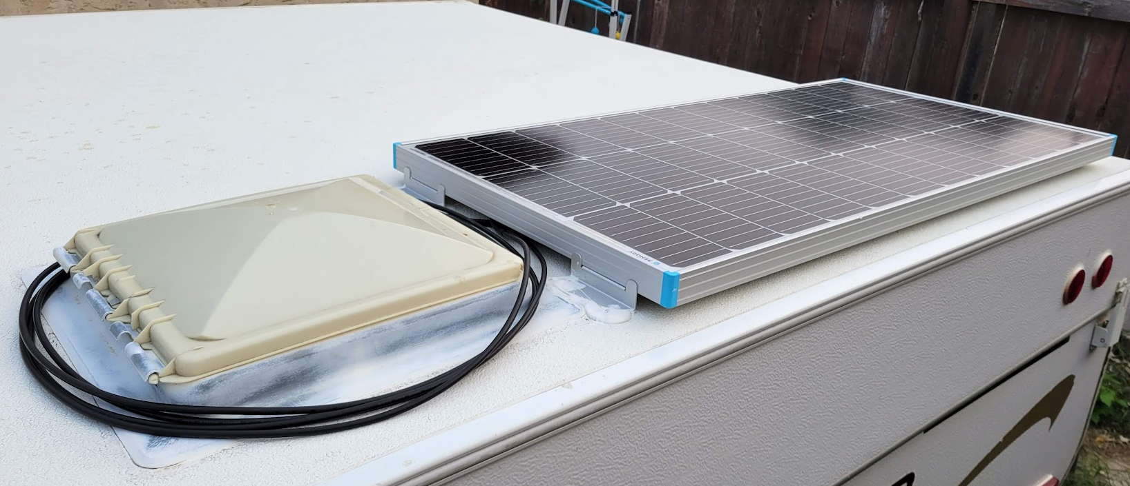 Renogy 100w Monocrystalline Solar Kit Review & Install on a Popup Camper