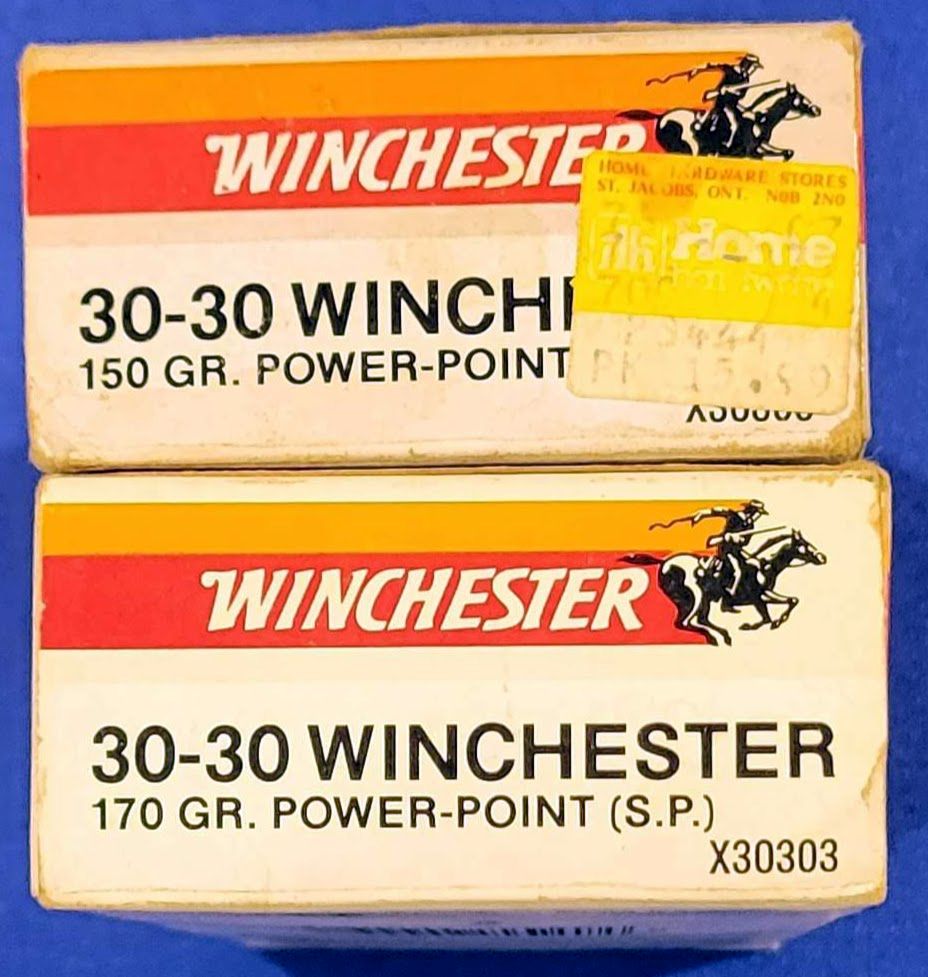 150 vs 170 grain for 30-30 Winchester